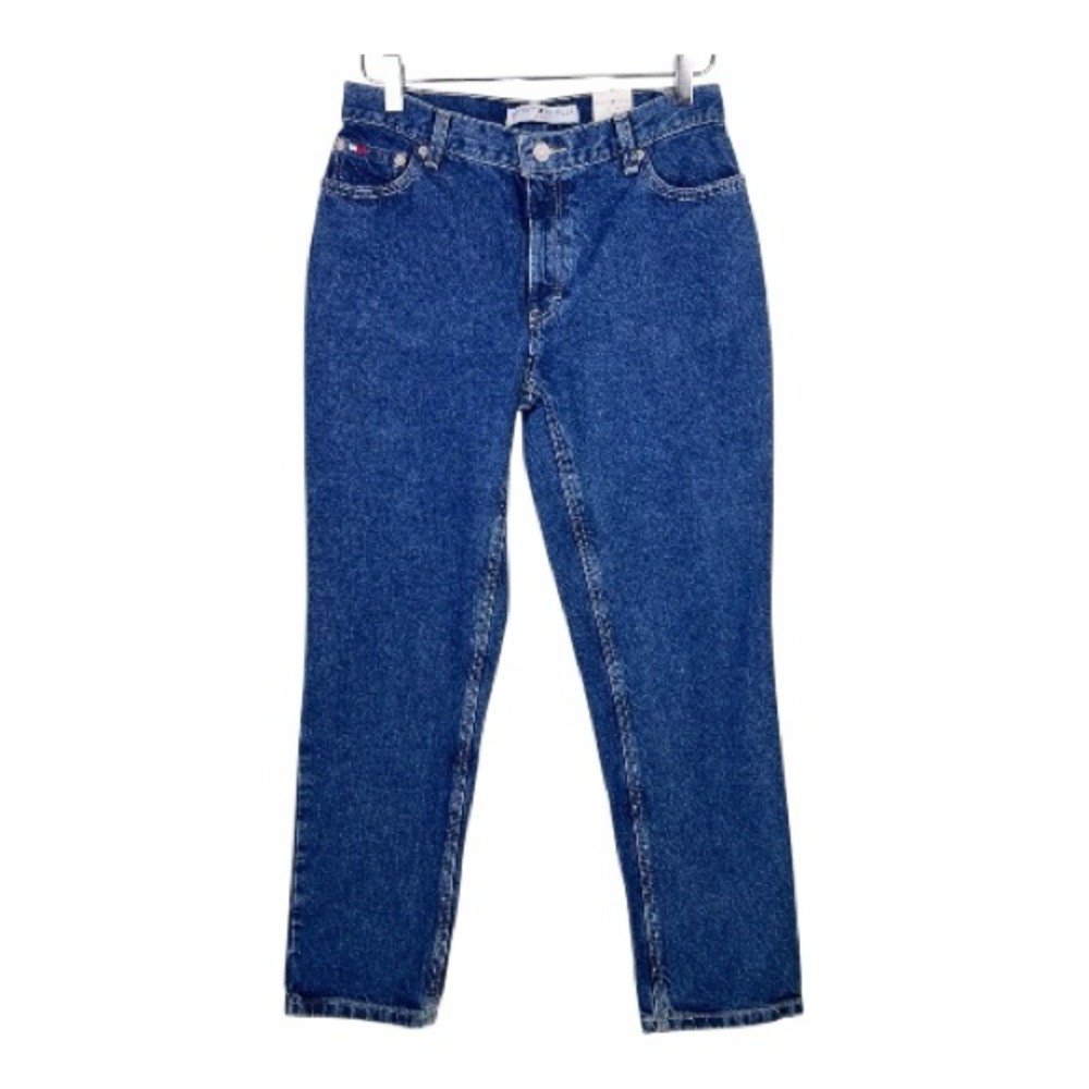 NWT VTG Tommy Hilfiger Y2K Classic Fit High Rise Mom Jeans 4A
